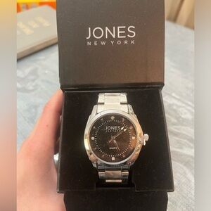 Jones New York men's silver watch- brand new with tags - Father's Day gift !